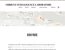 Tablet Screenshot of ami-lab.org